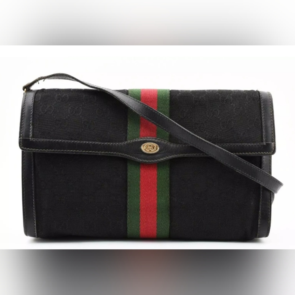 Gucci GG Sherry Line Shoulder Bag/Clutch
